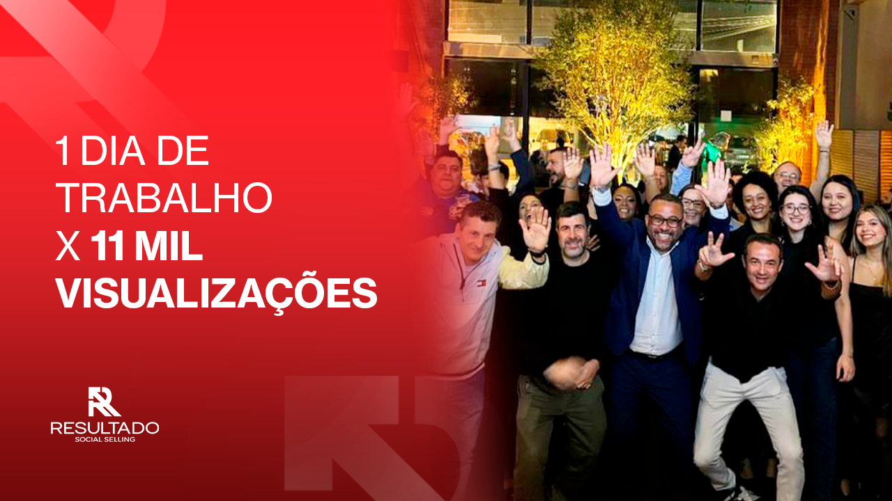 Uma cobertura de evento x 11 mil visualizações