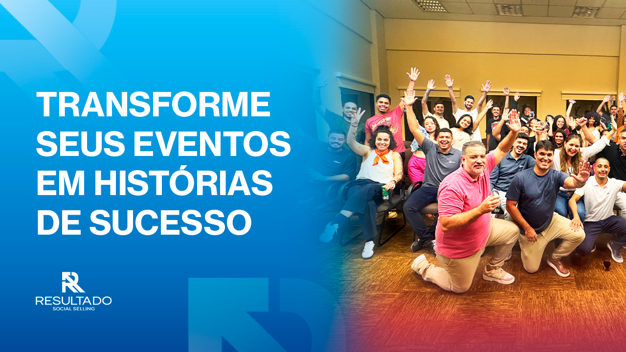 Transforme seus eventos em histórias de sucesso.