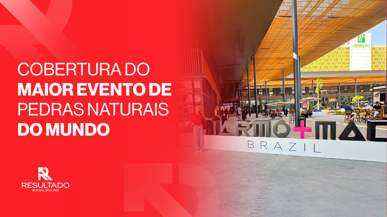 Cobertura do maior evento de pedras naturais do mundo